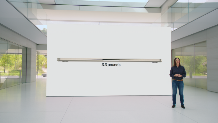 Macbook Air 15 (Bild: Apple/Screenshot: Golem.de)